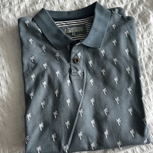 Ted Baker London palm tree polo